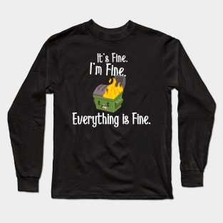 Dumpster Fire Long Sleeve T-Shirt